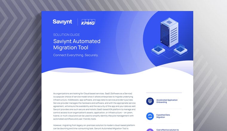 Saviynt Automated Migration Tool