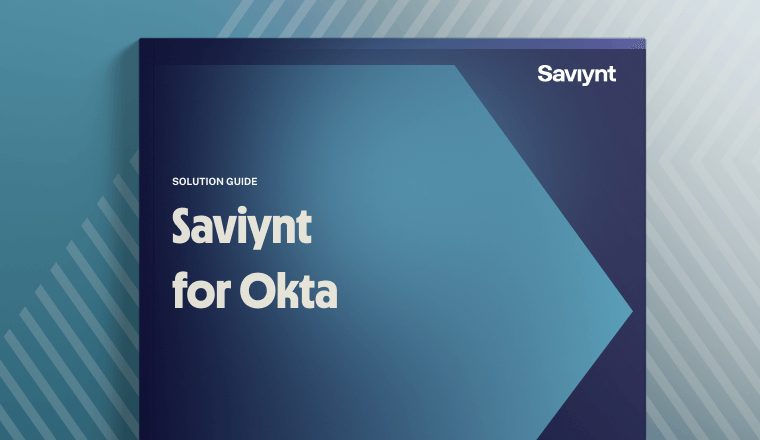 Saviynt for Okta